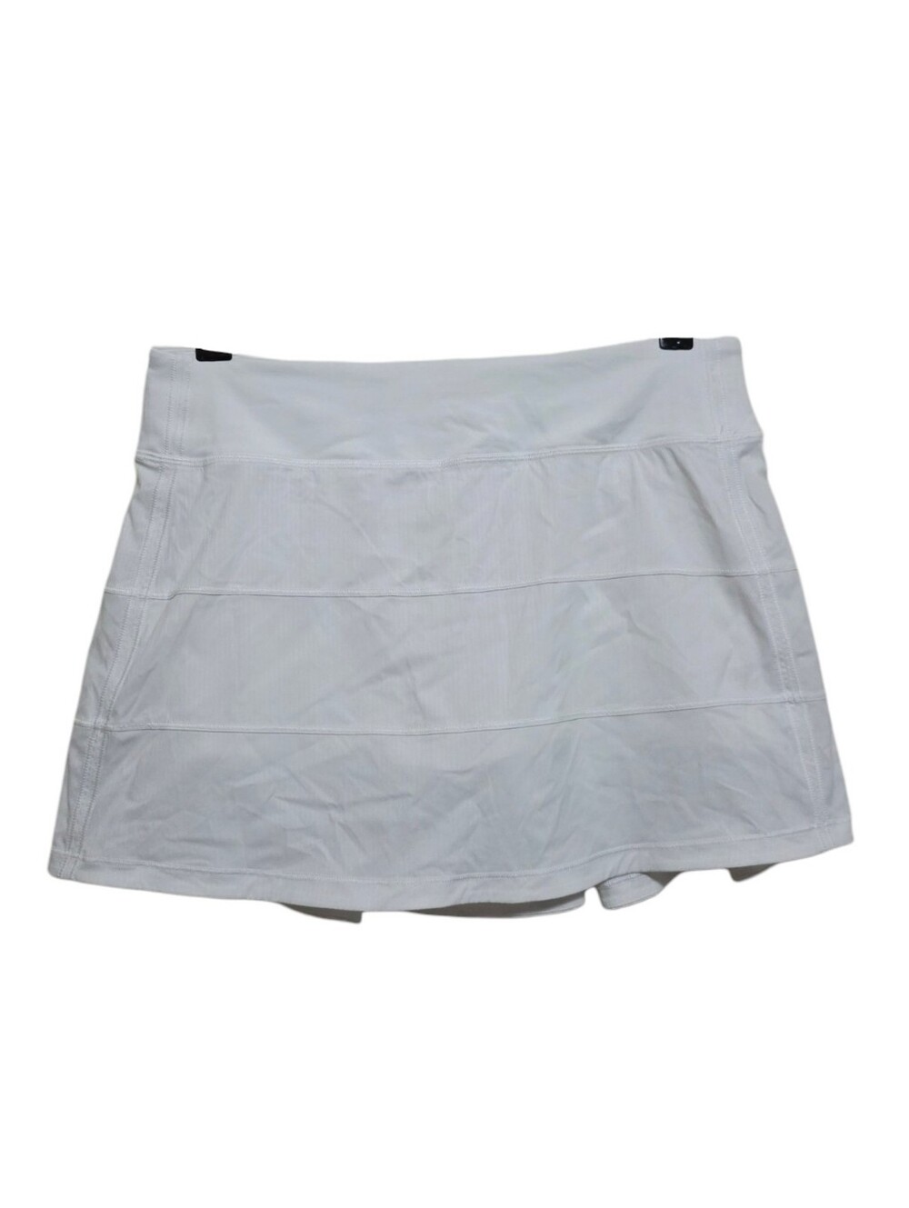 lululemon Pace Rival Skirt White Size 8 Tall